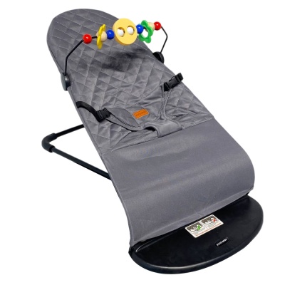 Кресло-шезлонг Ining baby TY01 grey Кресло-шезлонг Ining baby TY01 grey